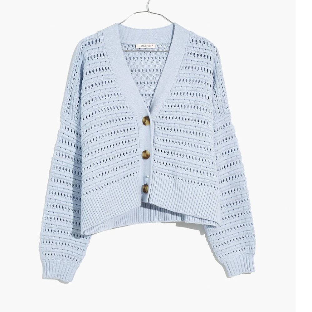 MADEWELL Tanfield Open - Stitch Cardigan  Sweater S